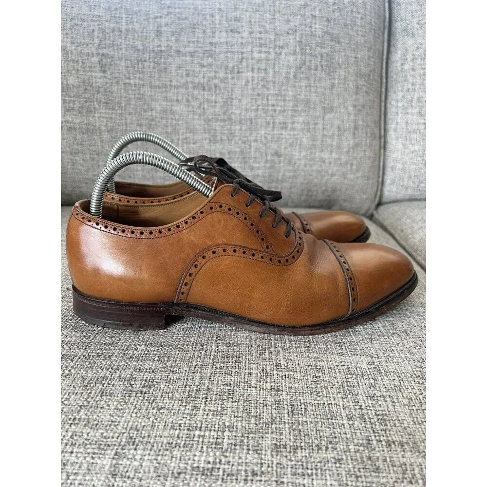 Alfred Sargent Blenheim Brogue Lace Up Shoes Brown UK 9 US 10 England